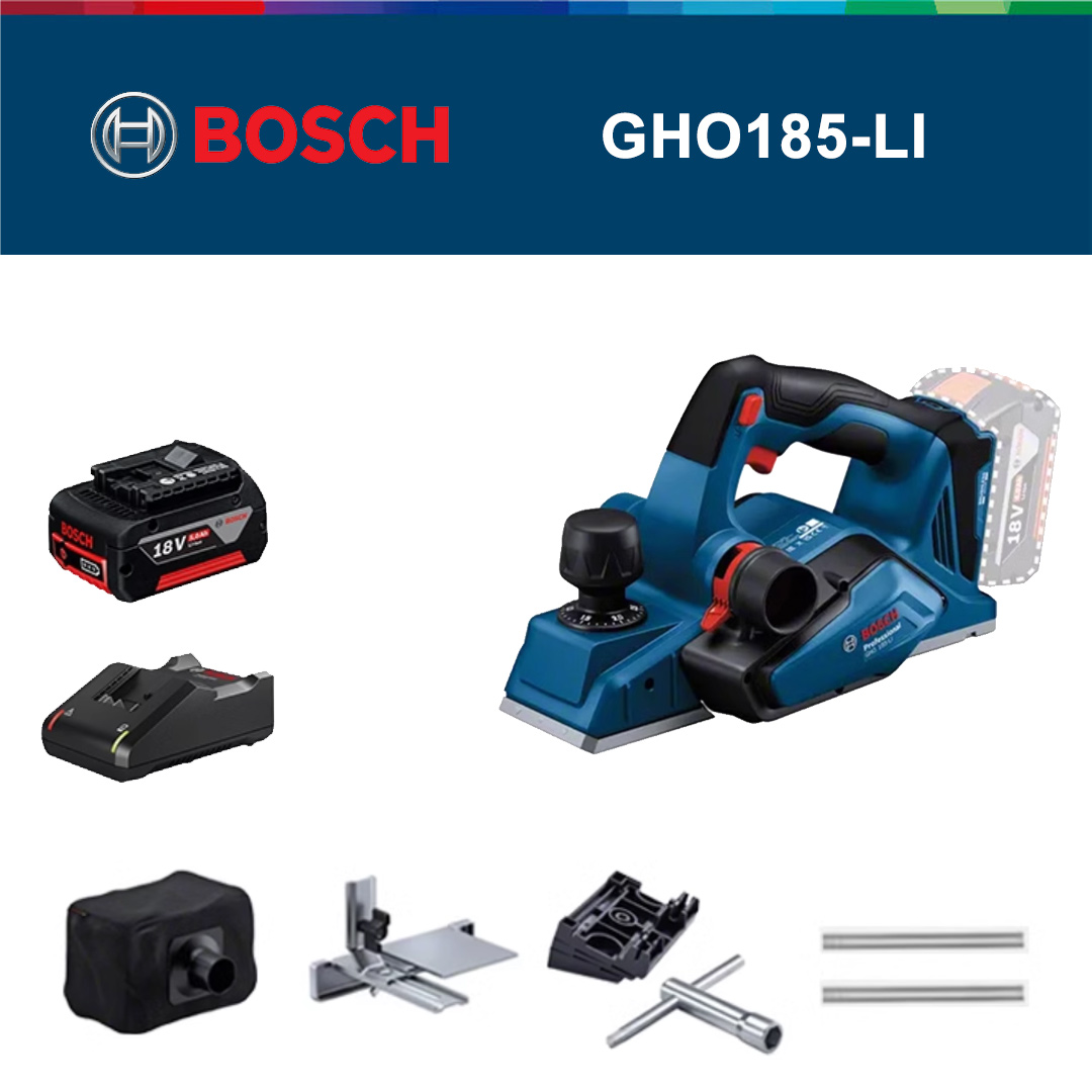 Electric planer + battery *1 + charger + dust collector + parallel guide + sharpener + blade setting plate + planer blade * 2